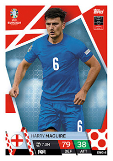 Harry Maguire England Topps Match Attax EURO 2024 #ENG4